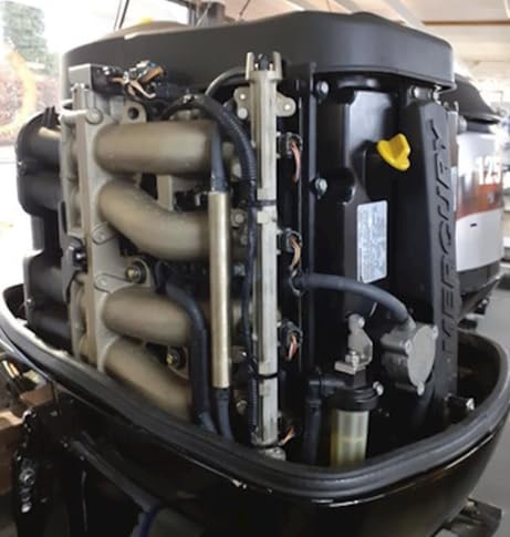 75-115 HP 4-Stroke EFI 2001-2006 Mercury/Quicksilver OEM Service Kit: Fuel & Oil Filter(s), Impeller, & Spark Plugs 80 100 90hp