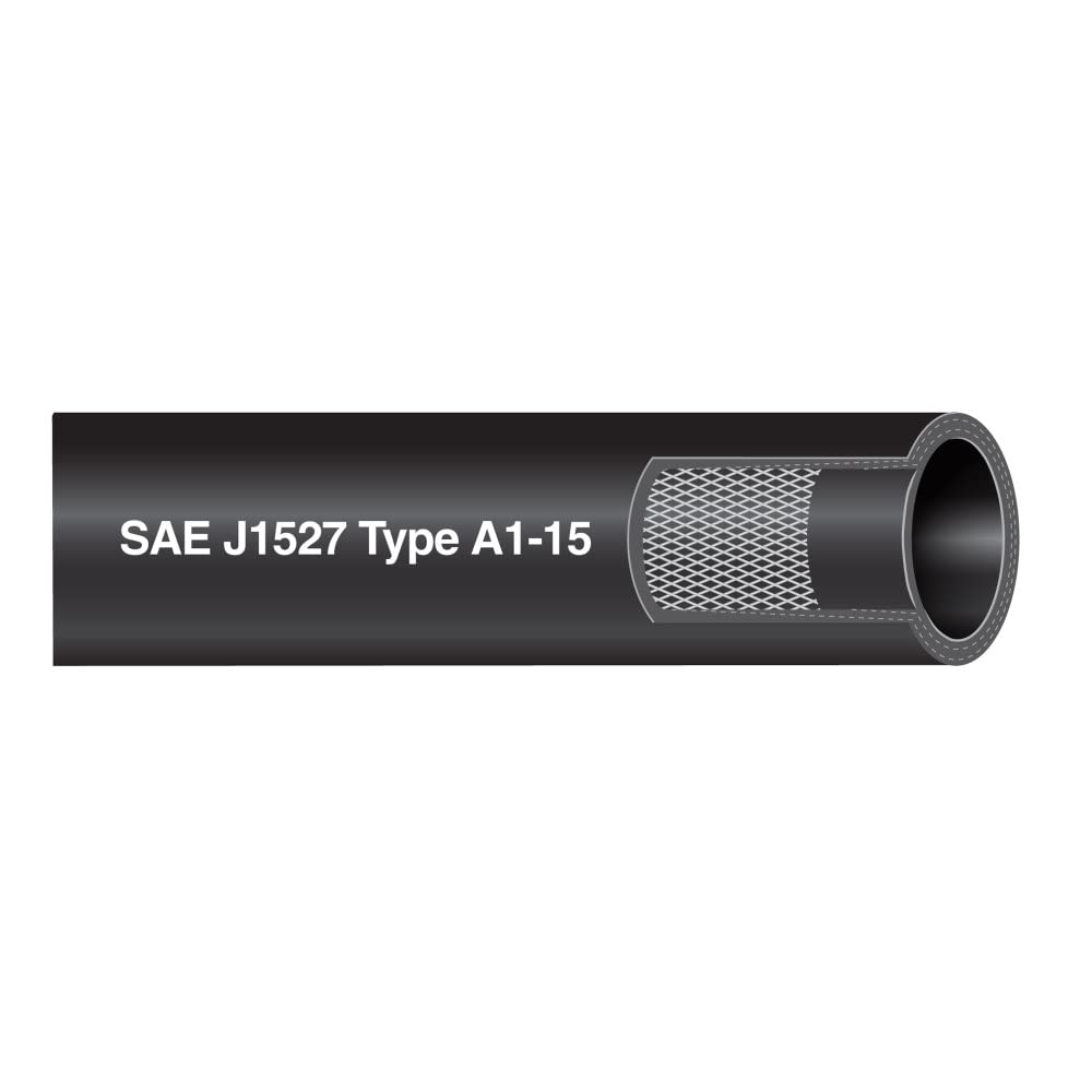 Sierra International Shields Series 368 Low Permeation Marine Fuel Hose 1/2" x 10' 16-368-0123 Shields Series 368 Low Permeation Marine Fuel Hose 1/2" x 10',Black,116-368-0123