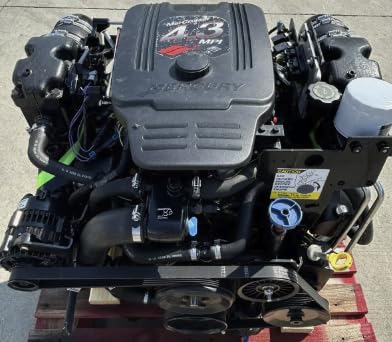 4.3L MPI with "ALPHA" outdrive Quicksilver OEM Mercruiser Midnight Marine Service Kit: Fuel & Oil Filter(s), Impeller, and Ac Spark Plugs