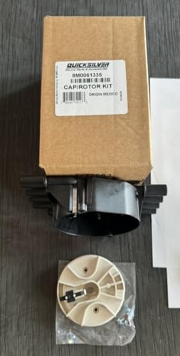 2001+ OEM Mercruiser MPI Ignition Tune-up kit: Wires, "Flat" Top Distributor Cap/Rotor Kit, & AC Spark Plugs Midnight Marine Service