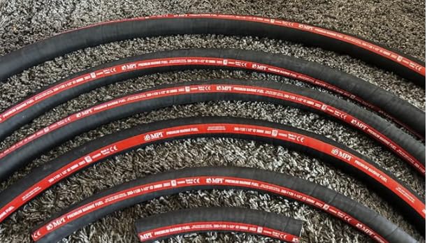 Fuel Tank Fill & Vent Hose (per foot) Automotive/Marine USCG Ethanol SAFE A2 350/355/327 Wire MPI Sierra Shields