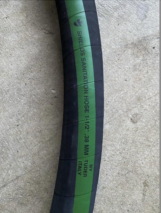 No-Odor Super Head Sanitation Hose Shields Rubber Sanitation Hose Series 101 Trident Nova Flex Sierra